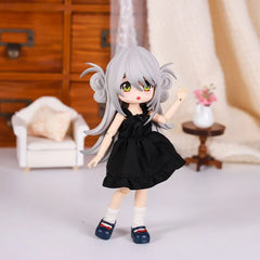 Comic-Style Camisole Nightdress – 1/12 Scale Doll Clothes