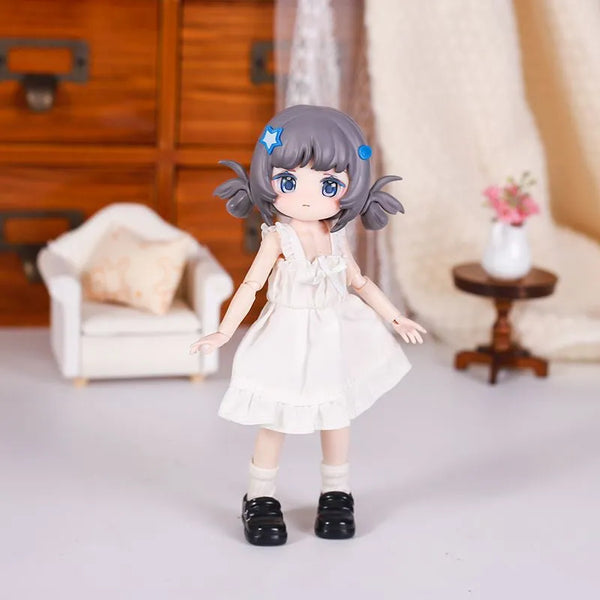 Comic-Style Camisole Nightdress – 1/12 Scale Doll Clothes