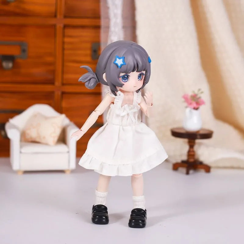 Comic-Style Camisole Nightdress – 1/12 Scale Doll Clothes