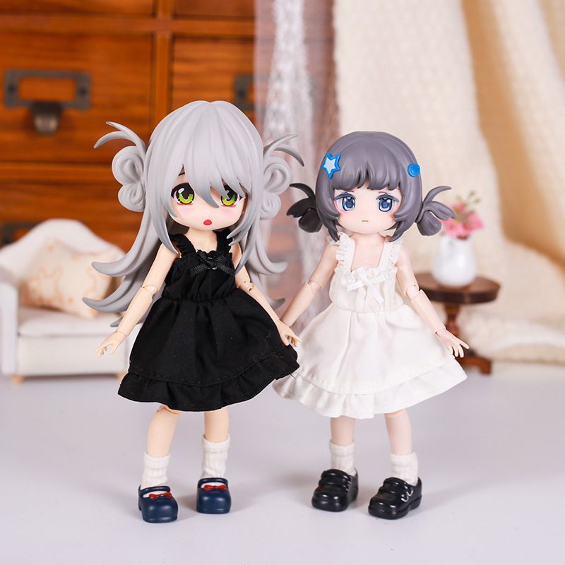Comic-Style Camisole Nightdress – 1/12 Scale Doll Clothes