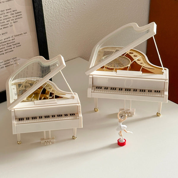 Vintage Piano Music Box – Dollhouse & Desktop Decor