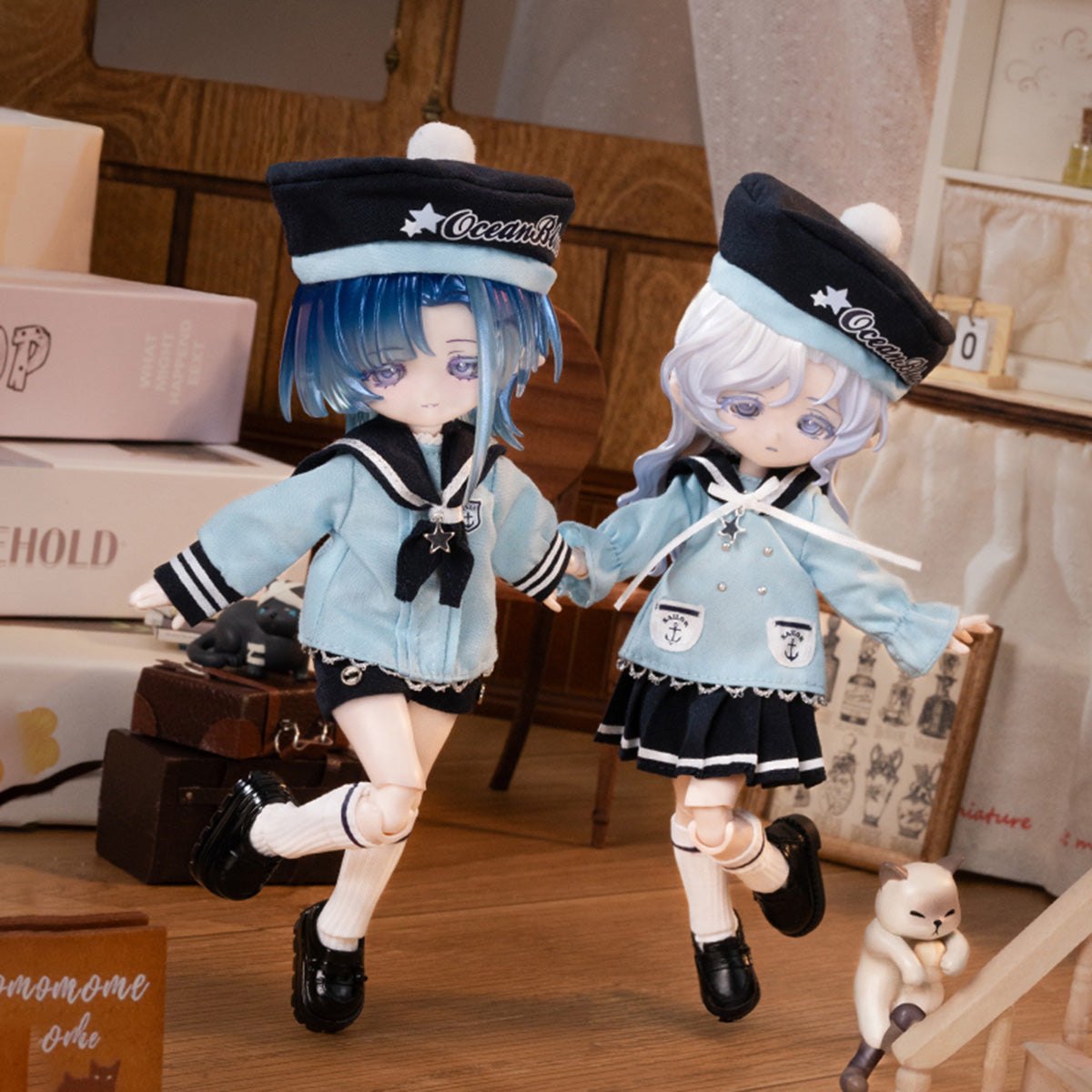 Whalefall Messenger – School-Style Doll Outfit