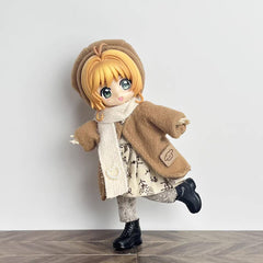 Winter Wool Outfit – 1/12 Scale Doll Clothes