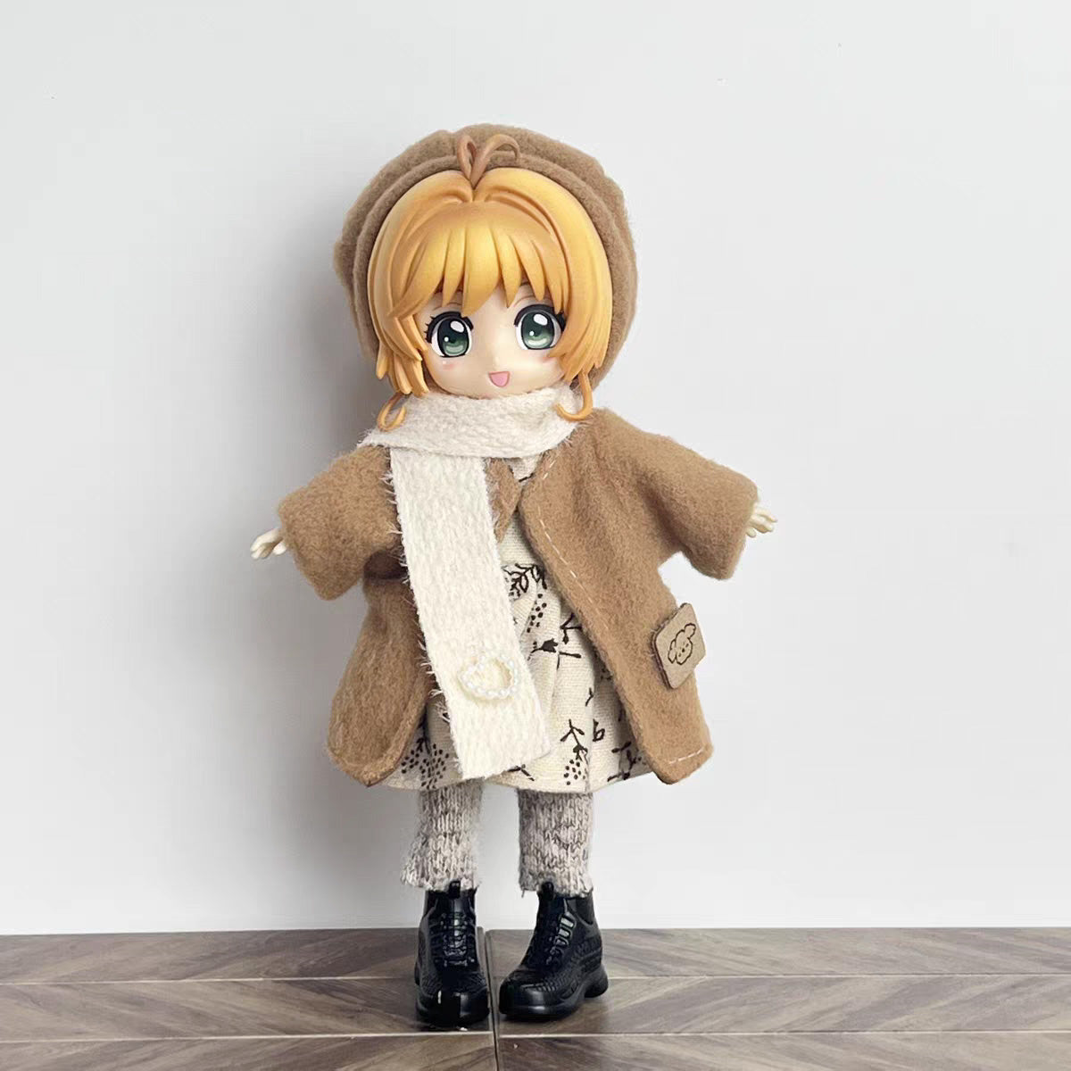 Winter Wool Outfit – 1/12 Scale Doll Clothes