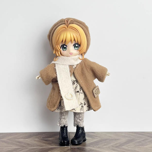 Winter Wool Outfit – 1/12 Scale Doll Clothes