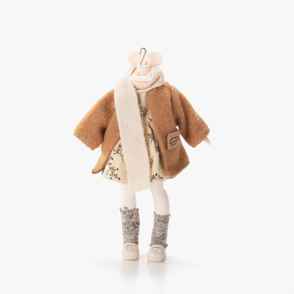 Winter Wool Outfit – 1/12 Scale Doll Clothes