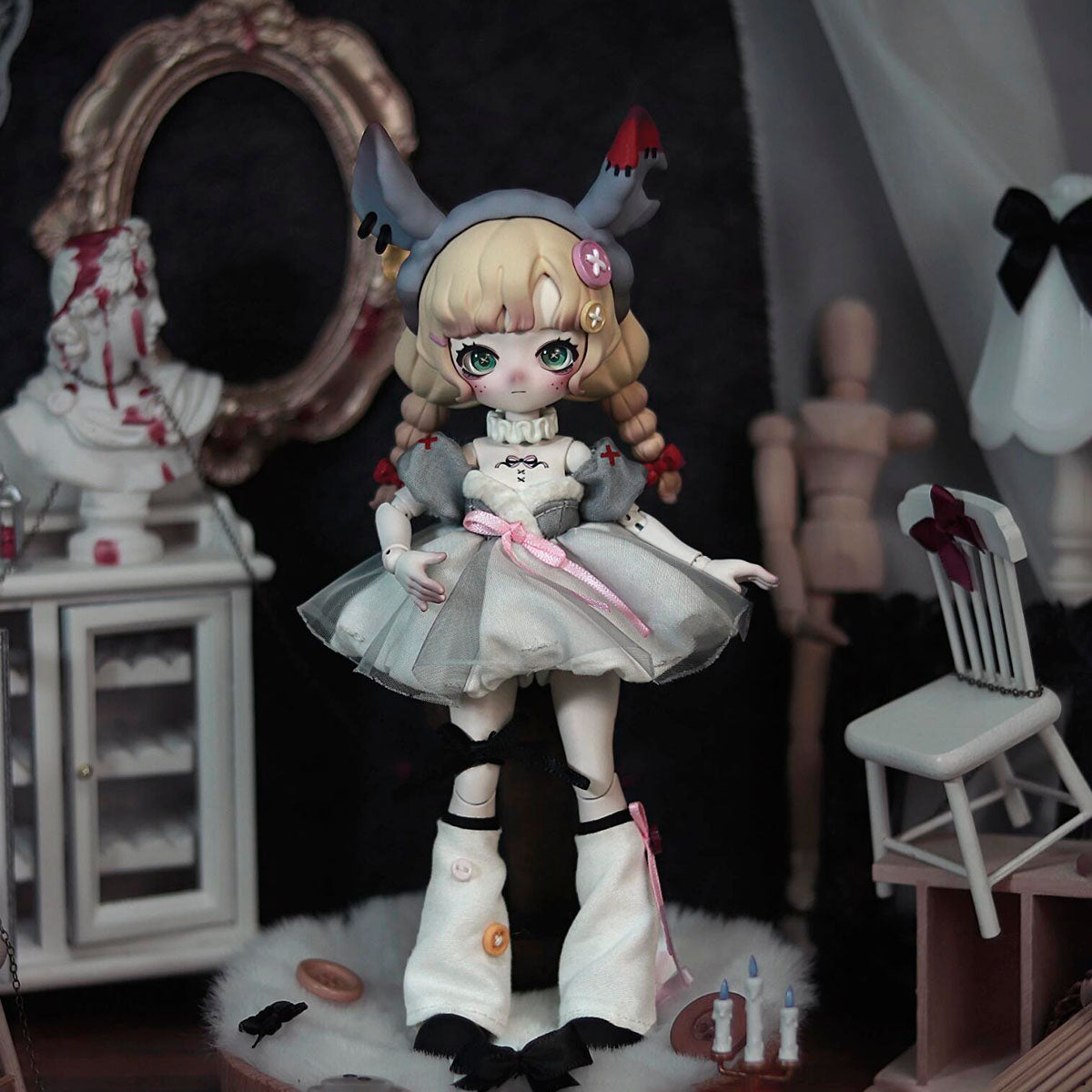 Abandoned Doll - Nyssa Bizarre Nightmare 1/12 BJD – TickCube