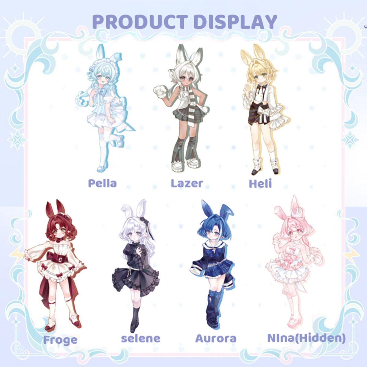 Bonnie Bunny Gen 3 – Weather Whisper Series 1/12 BJD Blind Box Articulated Doll