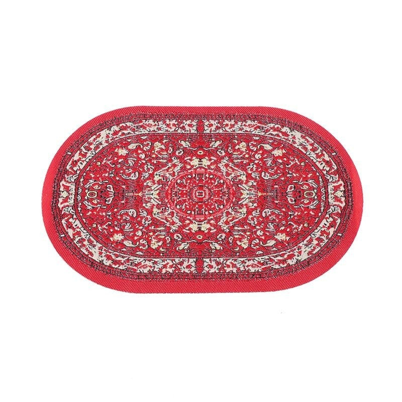 1:12 Scale Miniature Carpet – Turkish Woven Style