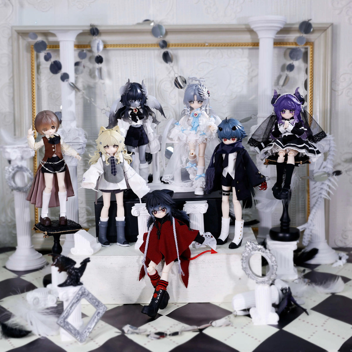 Derailment Protocol 1/8 BJD Blind Box Articulated Doll – Dress-Up Collectible