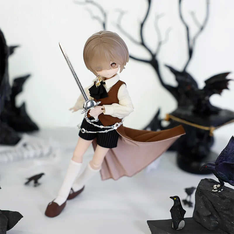 Derailment Protocol 1/8 BJD Blind Box Articulated Doll – Dress-Up Collectible