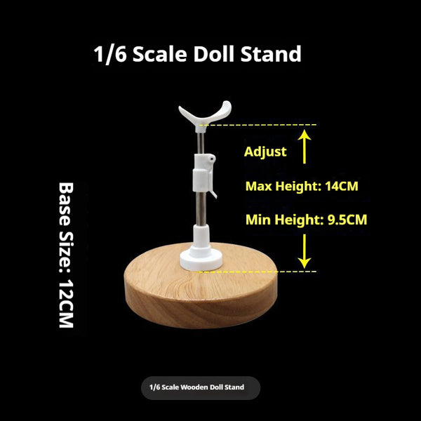 BJD Doll Solid Wood Display Stand