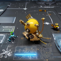 Metal Snail Figurine
