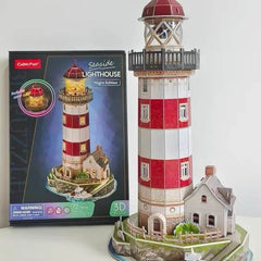 Product packaging and finished product of lighthouse 