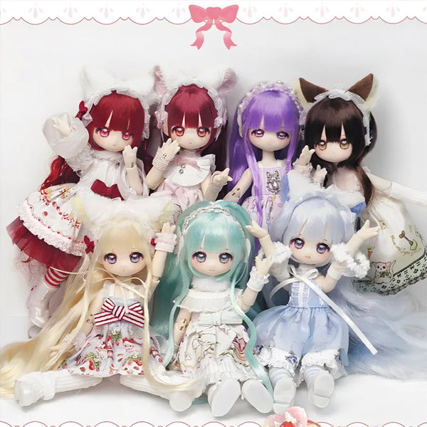 Stillwind Myth Series 1/12 BJD Blind Box Rooted Hair Articulated Dol