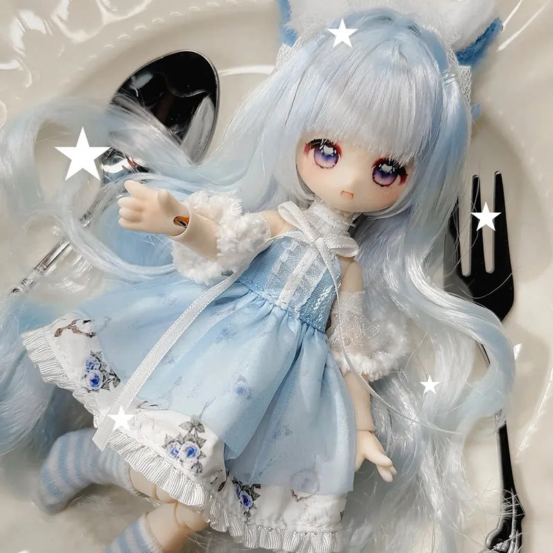 Stillwind Myth Series 1/12 BJD Blind Box Rooted Hair Articulated Dol